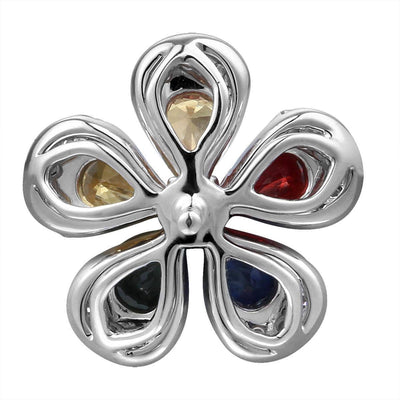 Rainbow Flower Earrings