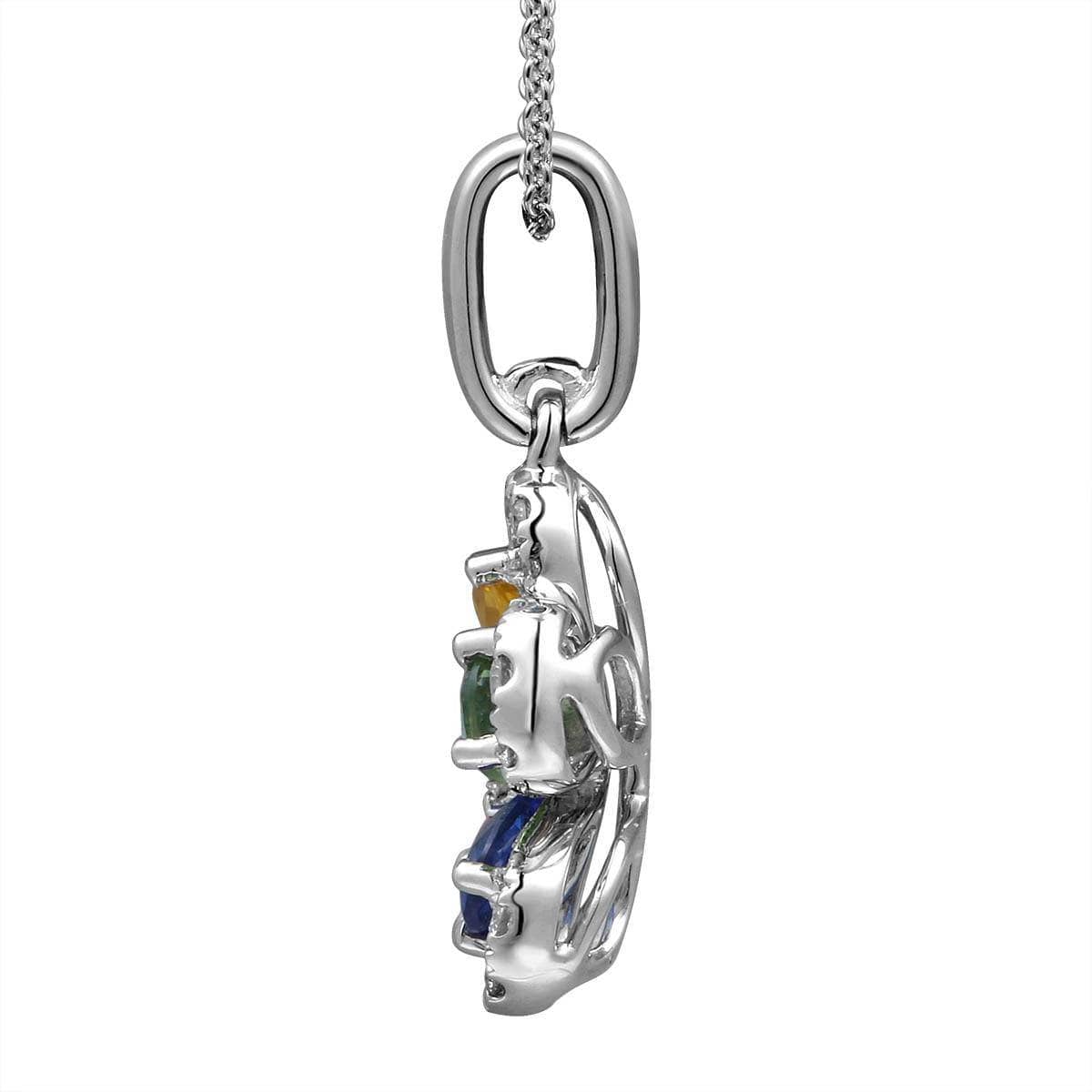 Rainbow Flower Pendant