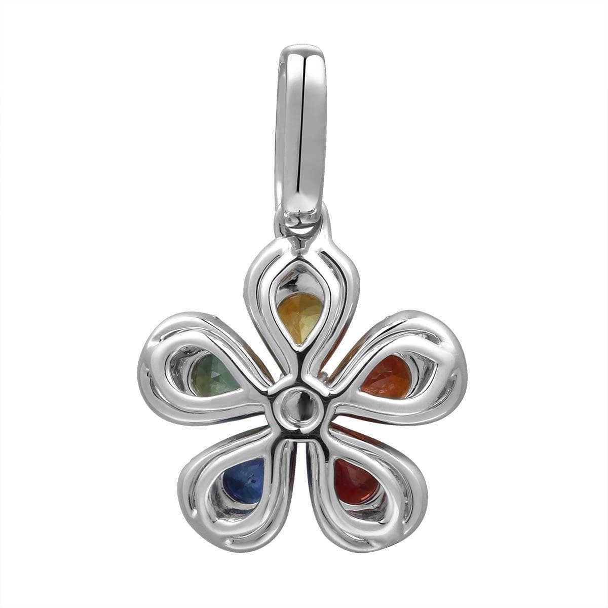 Rainbow Flower Pendant