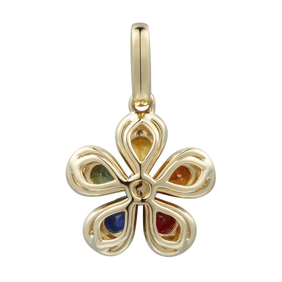 Rainbow Flower Pendant