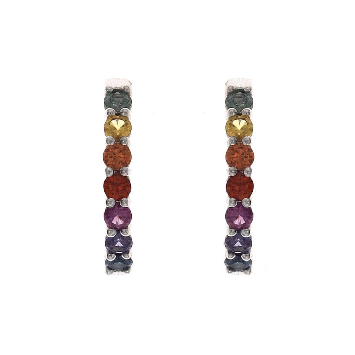 Single Line Rainbow Earrings