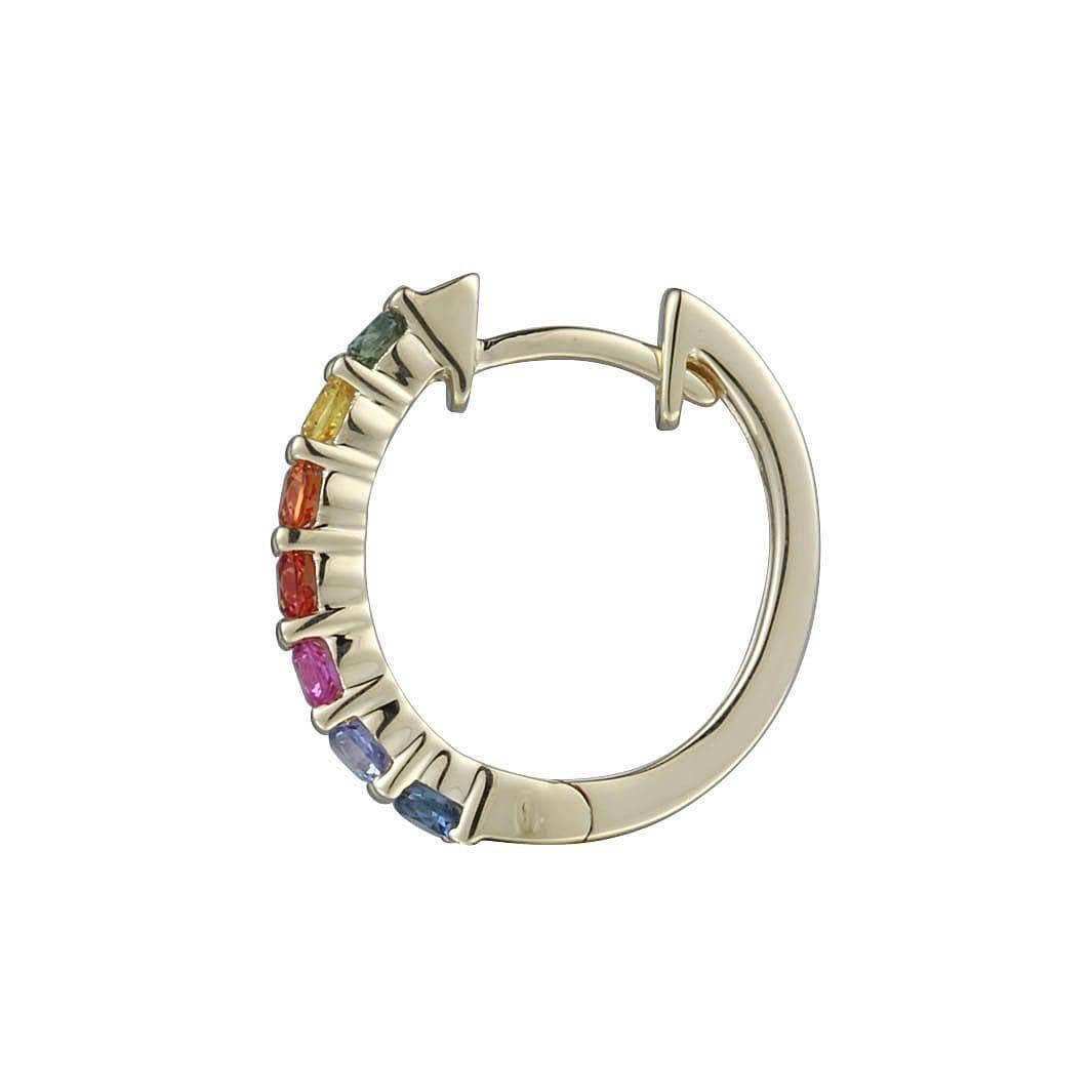 Single Line Rainbow Earrings