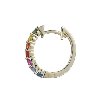 Single Line Rainbow Earrings