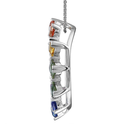 Small Rainbow Orbit Pendant