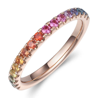 Small Single Row Round Diamonds Ring
