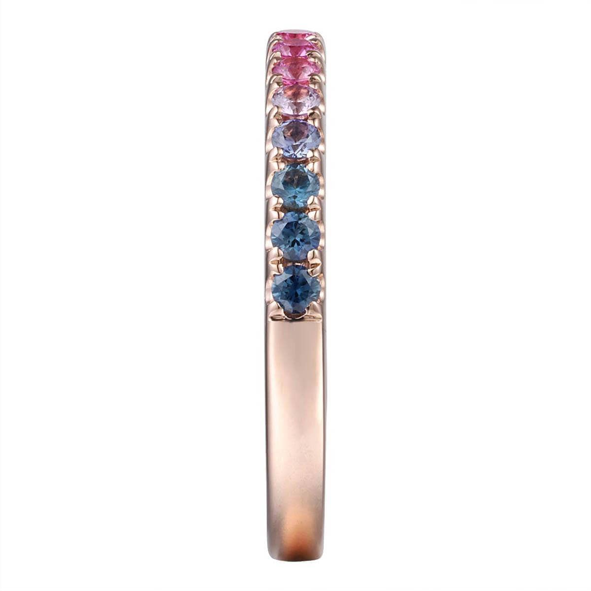 Small Single Row Round Diamonds Ring