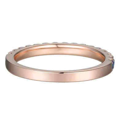 Small Single Row Round Diamonds Ring