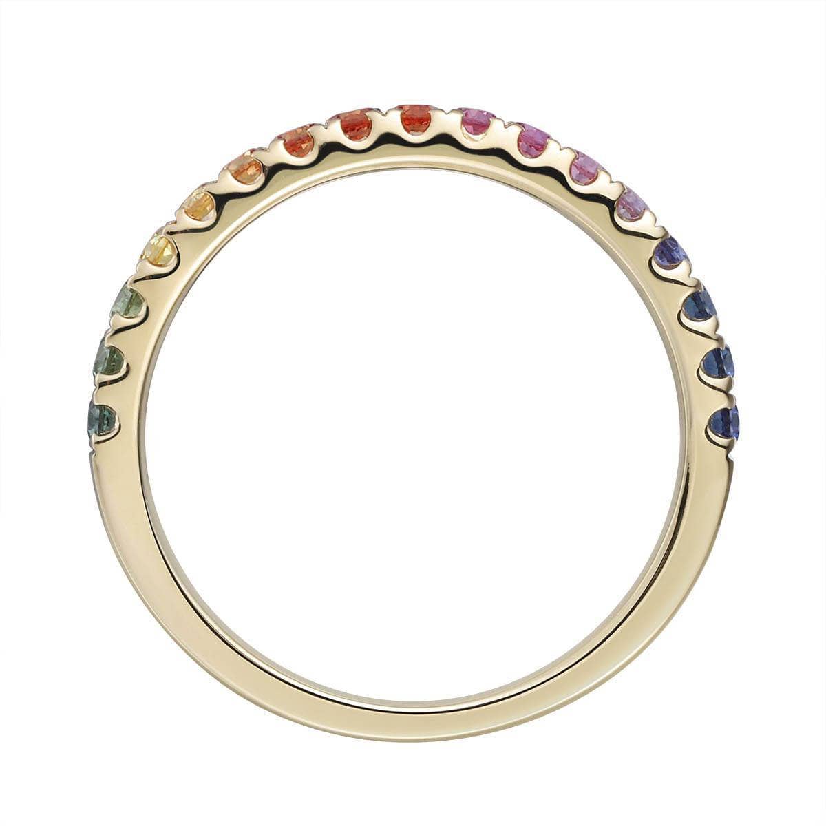 Small Single Row Round Diamonds Ring