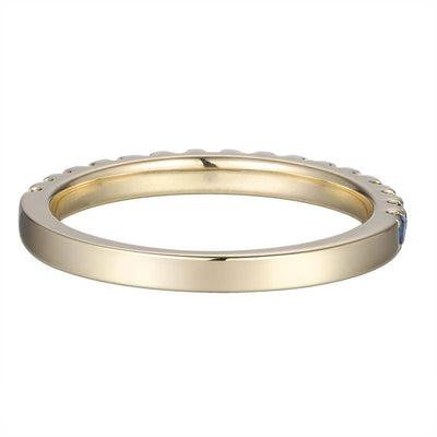Small Single Row Round Diamonds Ring