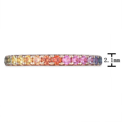 Small Single Row Round Diamonds Ring