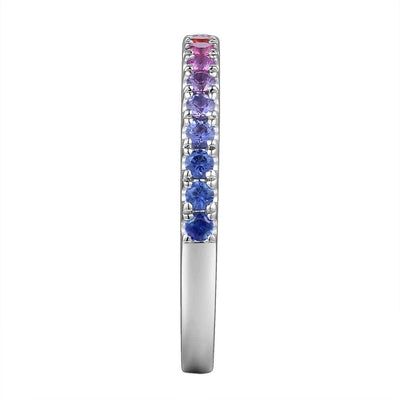 Small Single Row Round Diamonds Ring