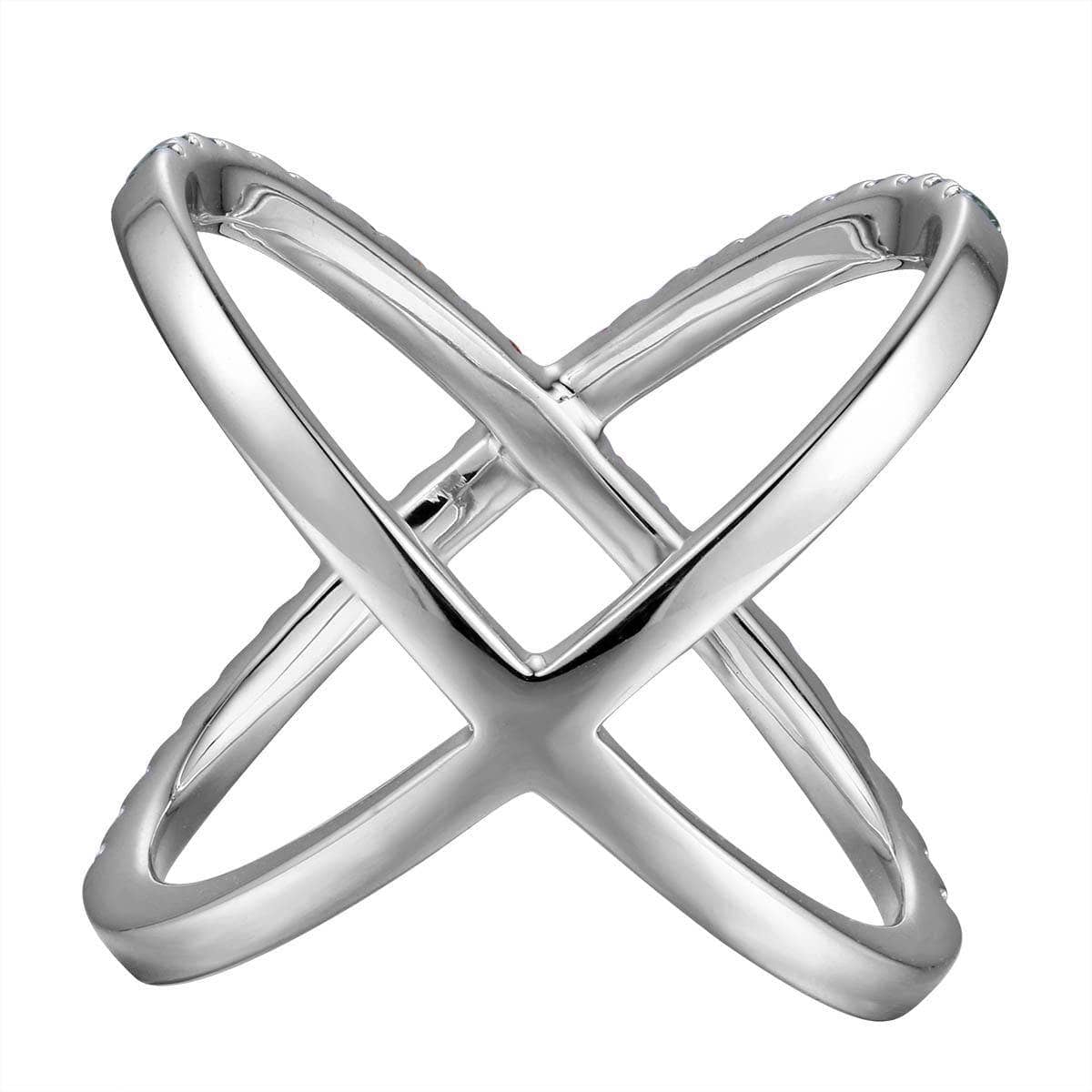 Stellar Cross Rainbow Ring