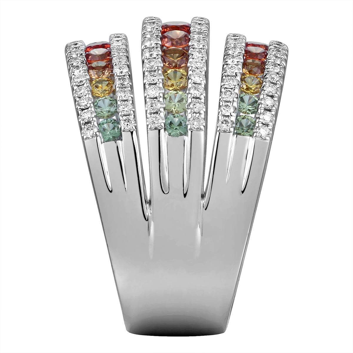 Three-in-One Rainbow Ring