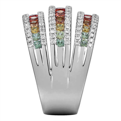 Three-in-One Rainbow Ring