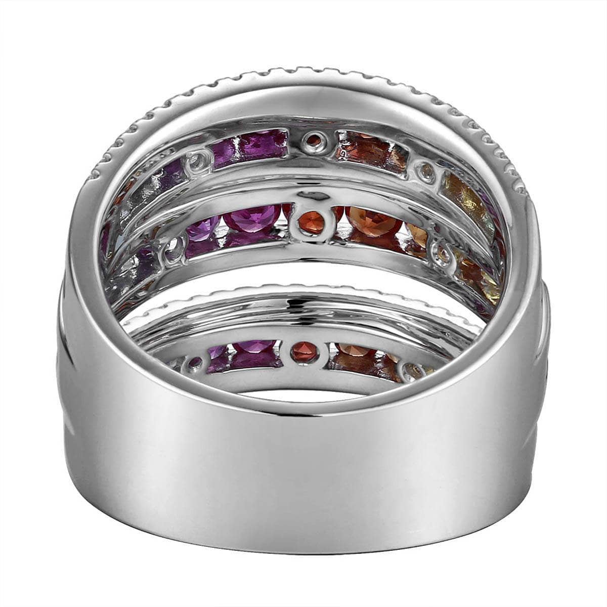 Three-in-One Rainbow Ring