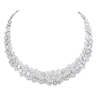 AN EXPLOSION OF DIAMONDS COLLIER