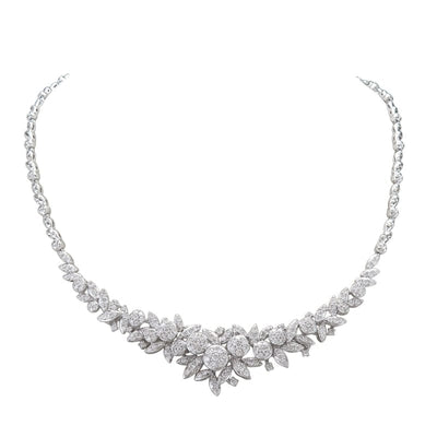 CLUSTER OF DIAMONDS COLLIER