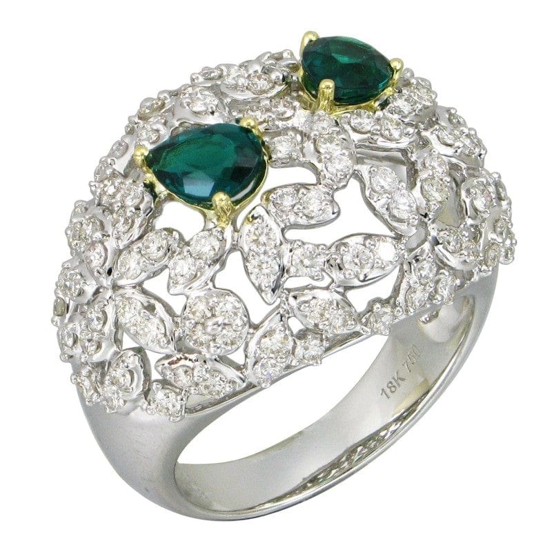 GREEN FOREST RAIN RING