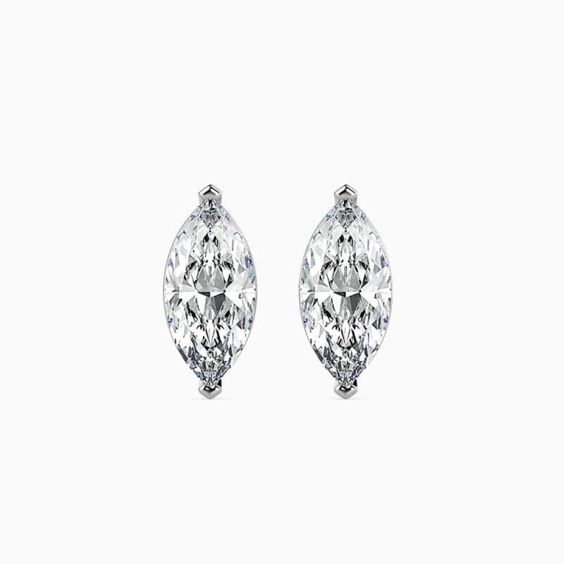 SOLITAIRE MARQUISE DIAMOND EARRINGS